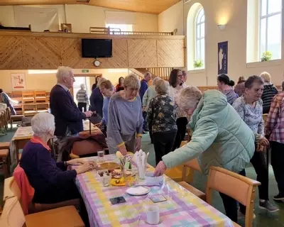 Everyone enjoyed our Easter Egg Hunt